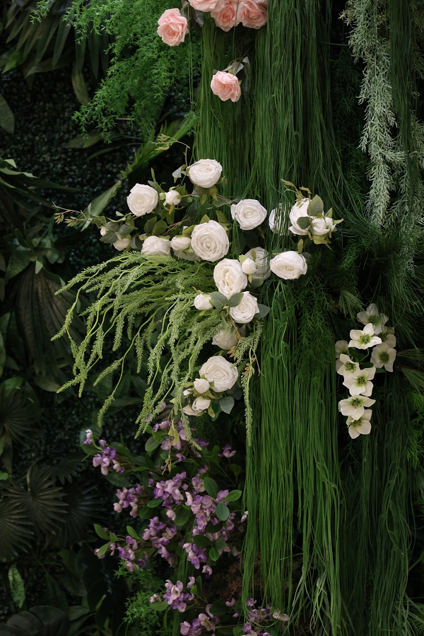 KHÔNG GIAN CƯỚI SANG TRỌNG TẠI CB DIAMOND PALACE – DẤU ẤN HOA VẢI MIDORI - Ảnh 3