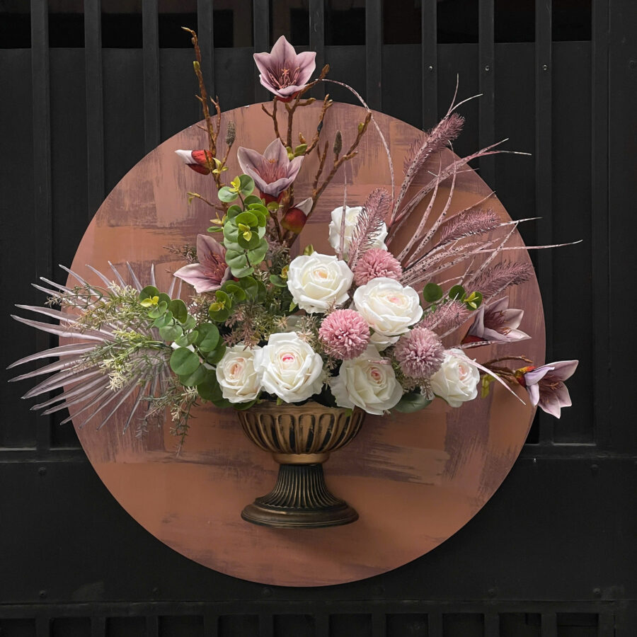 Tranh hoa ngọc lan - Tím - LC